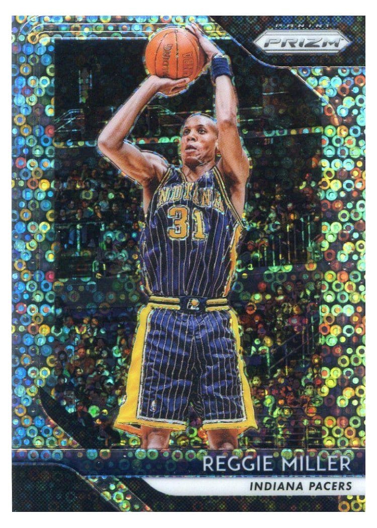 2018-19 Panini Prizm Base Set Reggie Miller #55 card