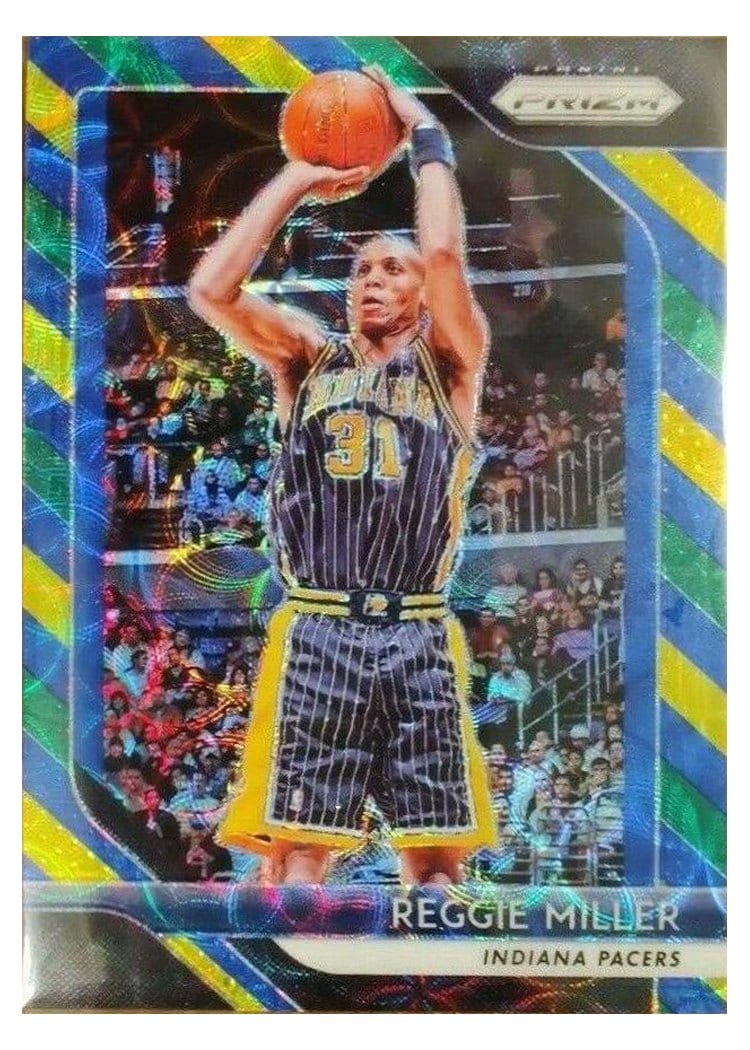 2018-19 Panini Prizm Base Set Reggie Miller #55 card