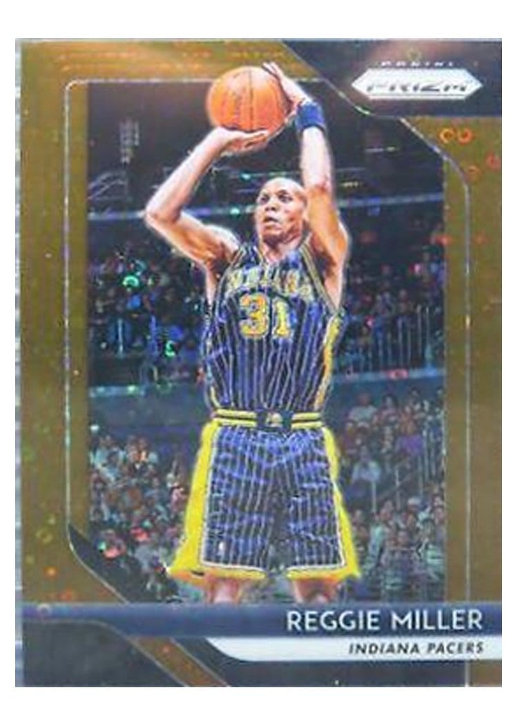 2018-19 Panini Prizm Base Set Reggie Miller #55 card