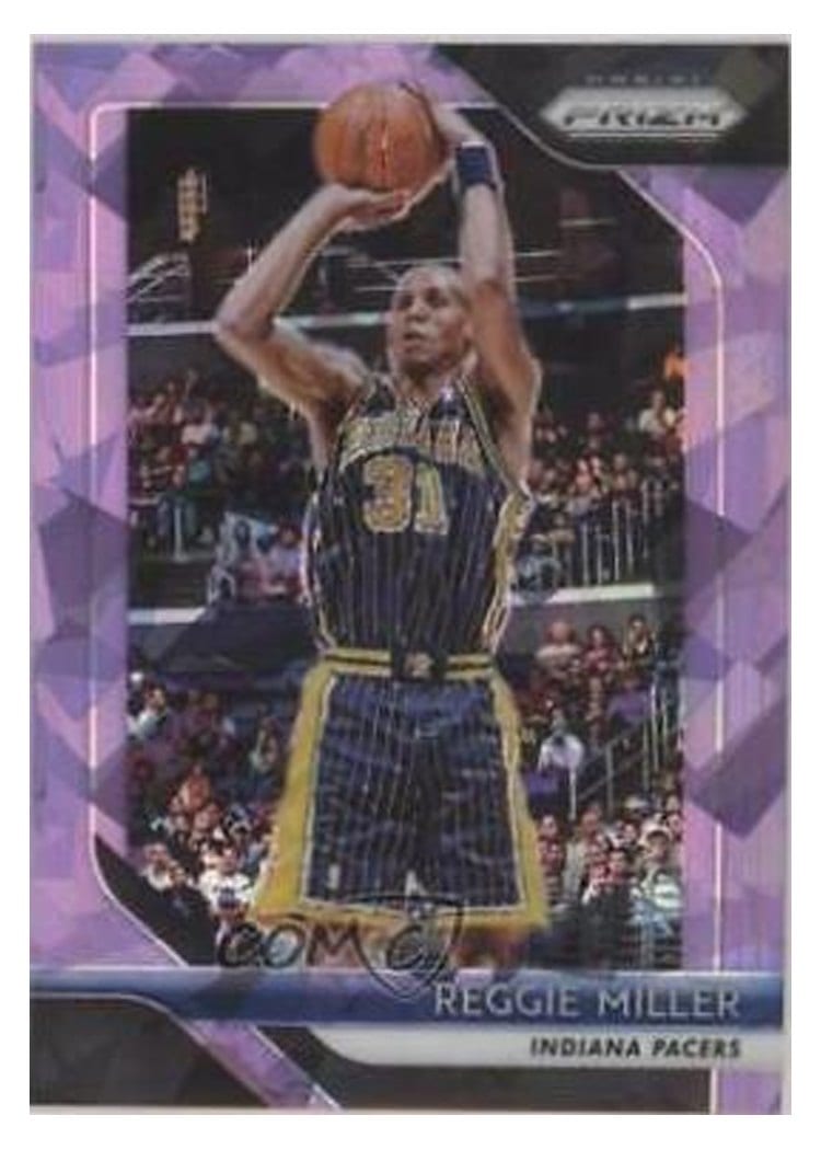 2018-19 Panini Prizm Base Set Reggie Miller #55 card