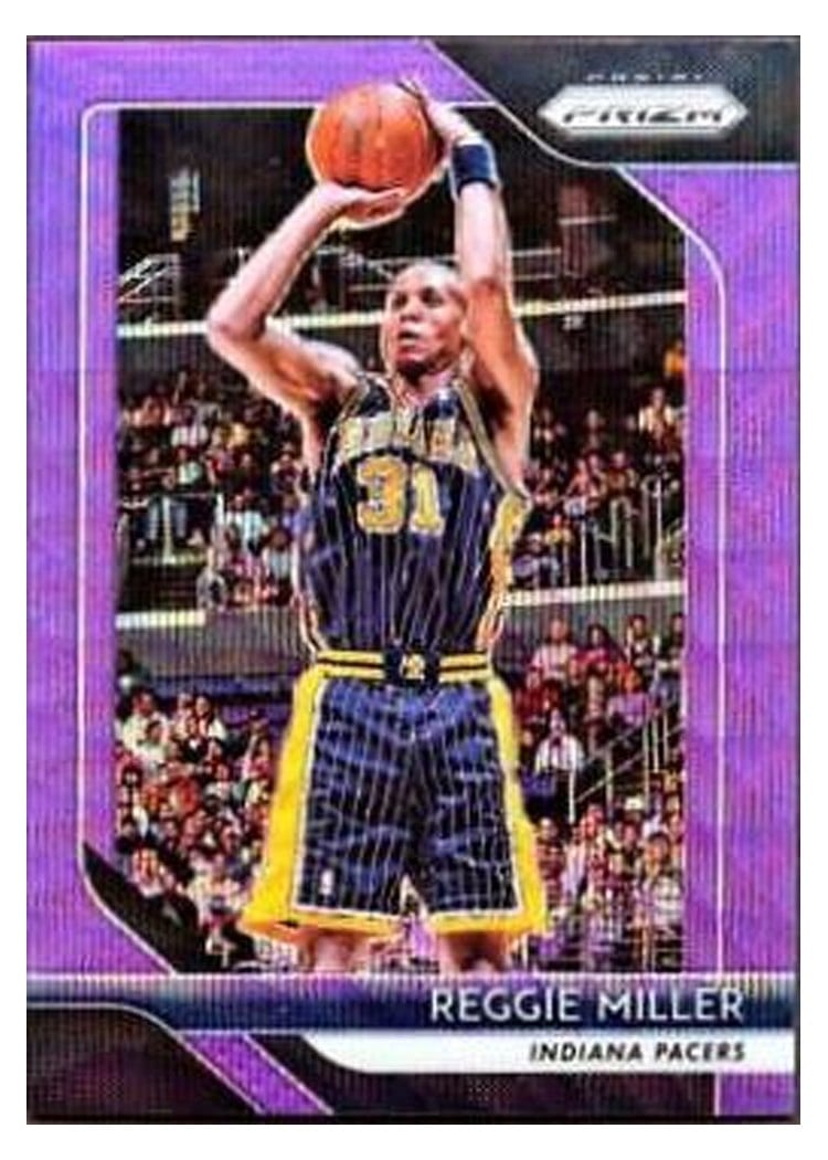 2018-19 Panini Prizm Base Set Reggie Miller #55 card