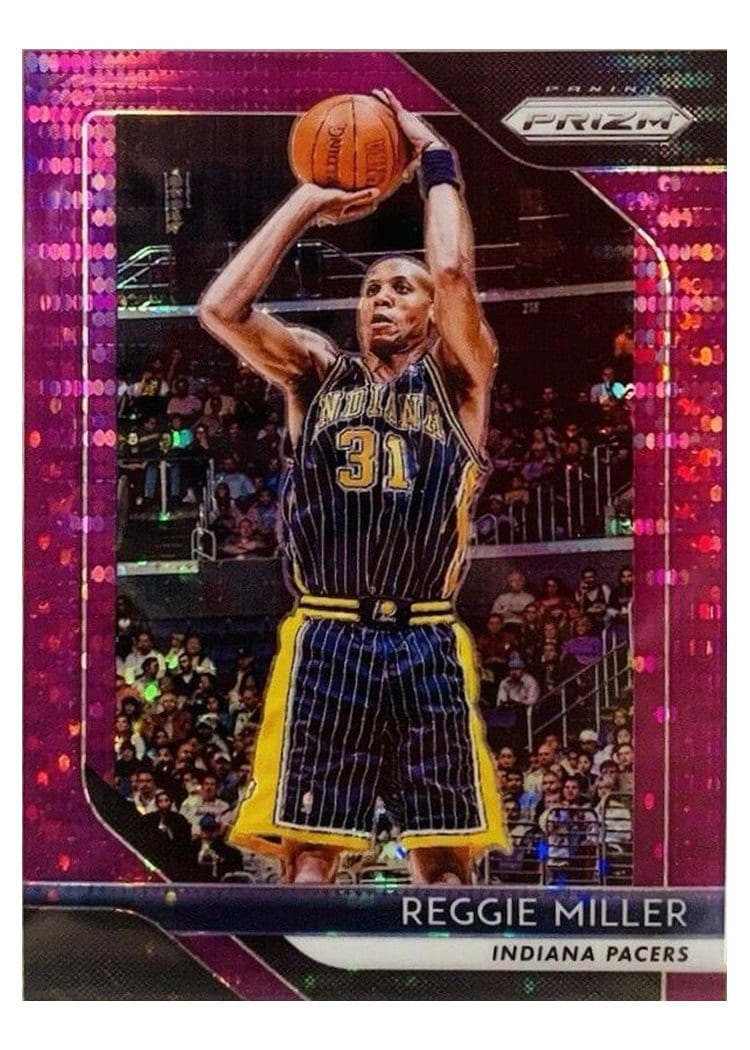 2018-19 Panini Prizm Base Set Reggie Miller #55 card