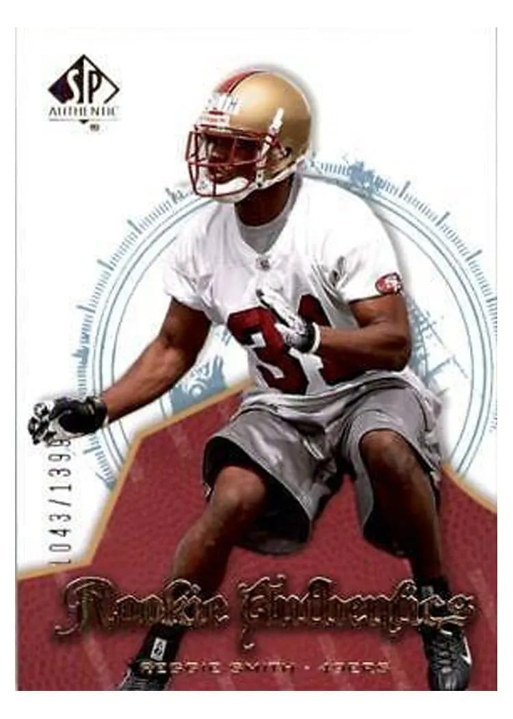2008 SP Authentic Reggie Smith #121 card