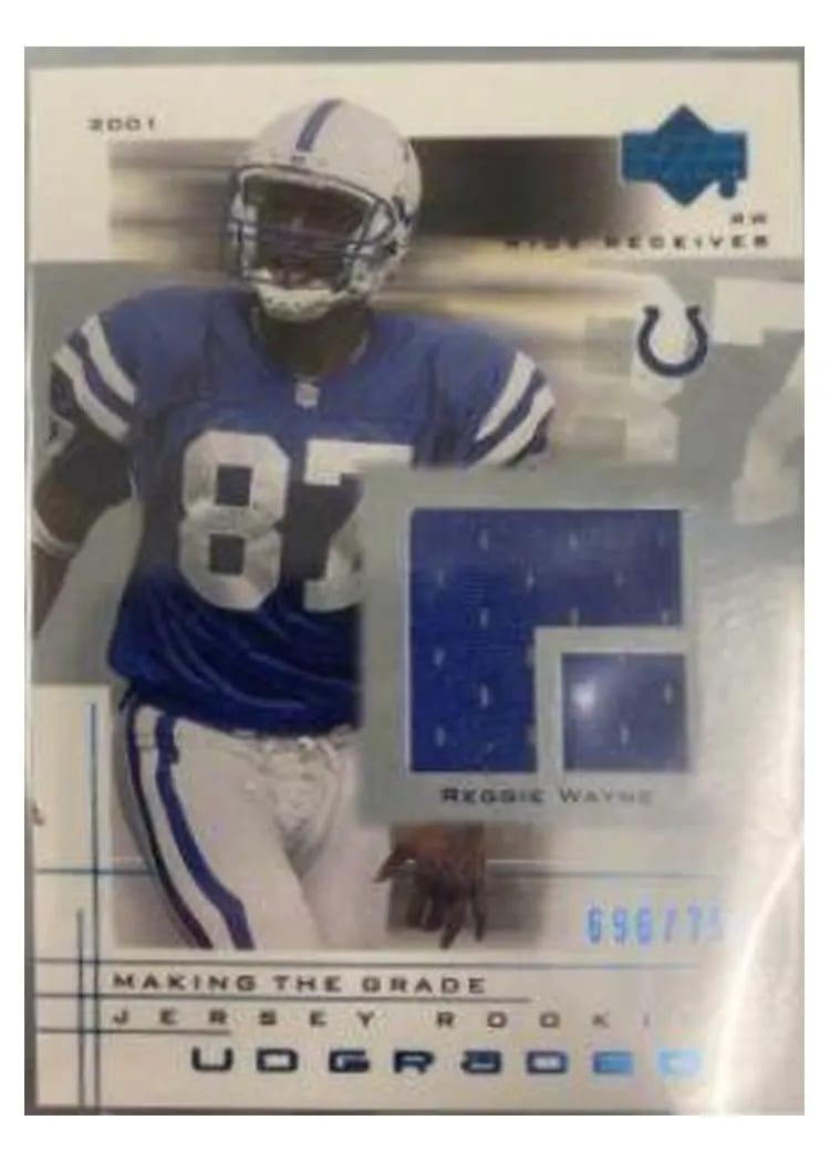 2001 Upper Deck Graded Reggie Wayne #56 card