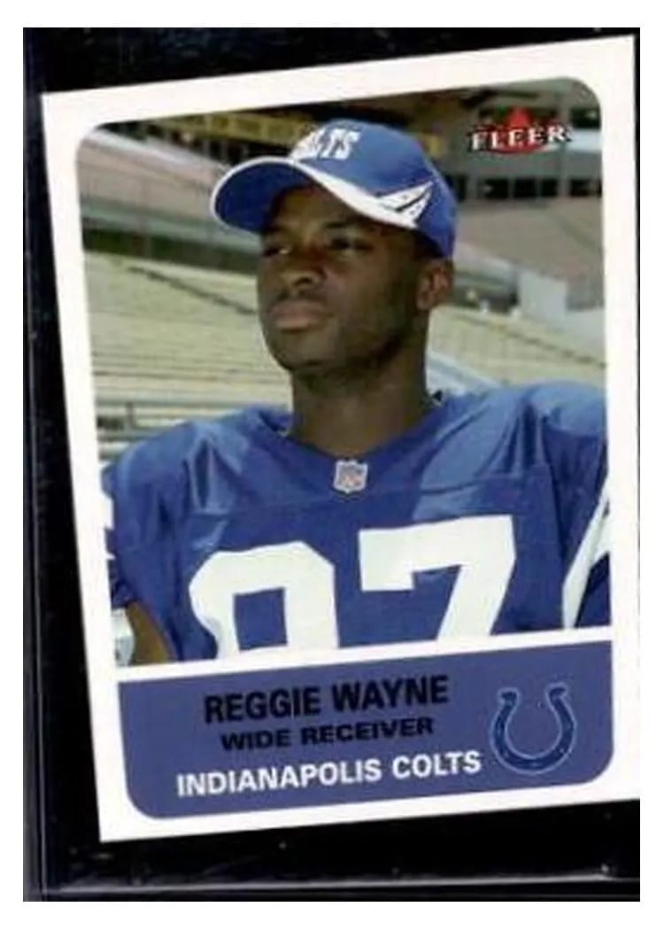 2002 Fleer Reggie Wayne #41 card