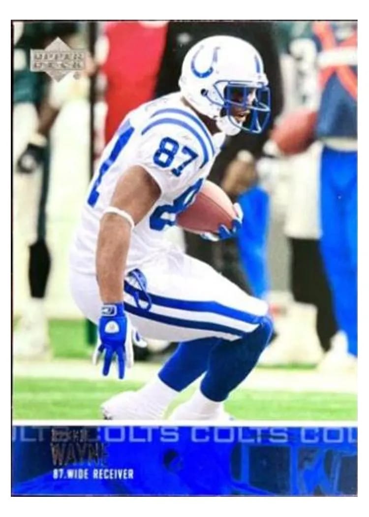 2003 Upper Deck Reggie Wayne #54 card