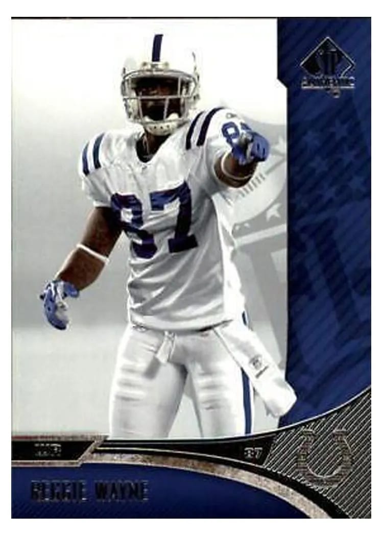 2006 SP Authentic Reggie Wayne #39 card