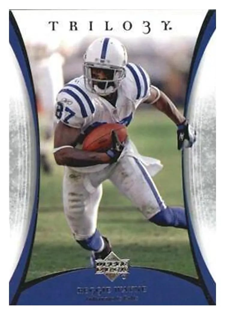 2007 Upper Deck Trilogy Reggie Wayne #44 card