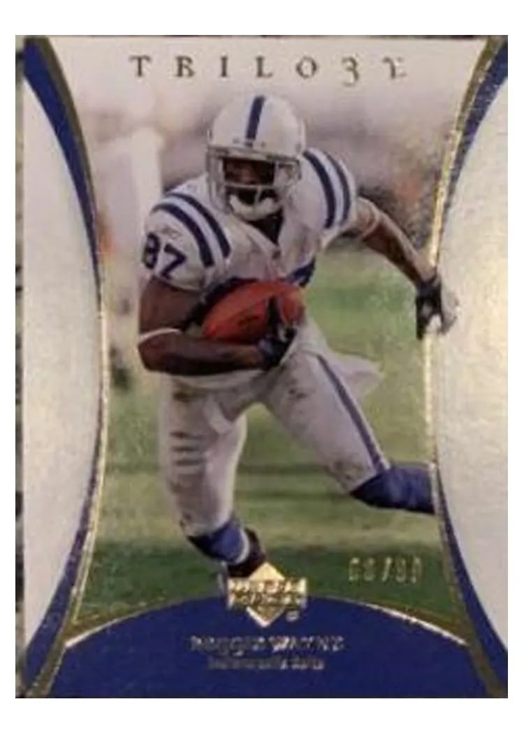 2007 Upper Deck Trilogy Reggie Wayne #44 card