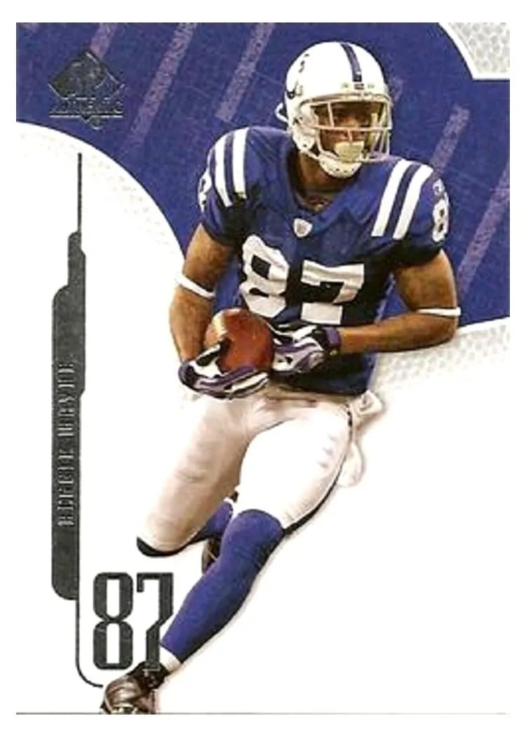2008 SP Authentic Reggie Wayne #29 card