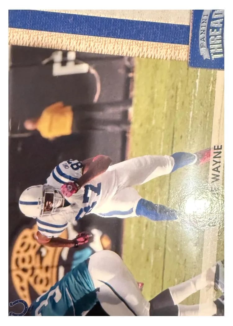 2011 Panini Threads Reggie Wayne #67 card