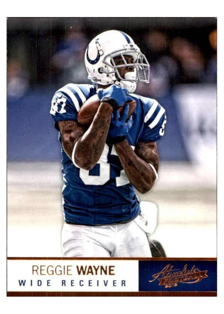 2012 Panini Absolute Reggie Wayne #20 card
