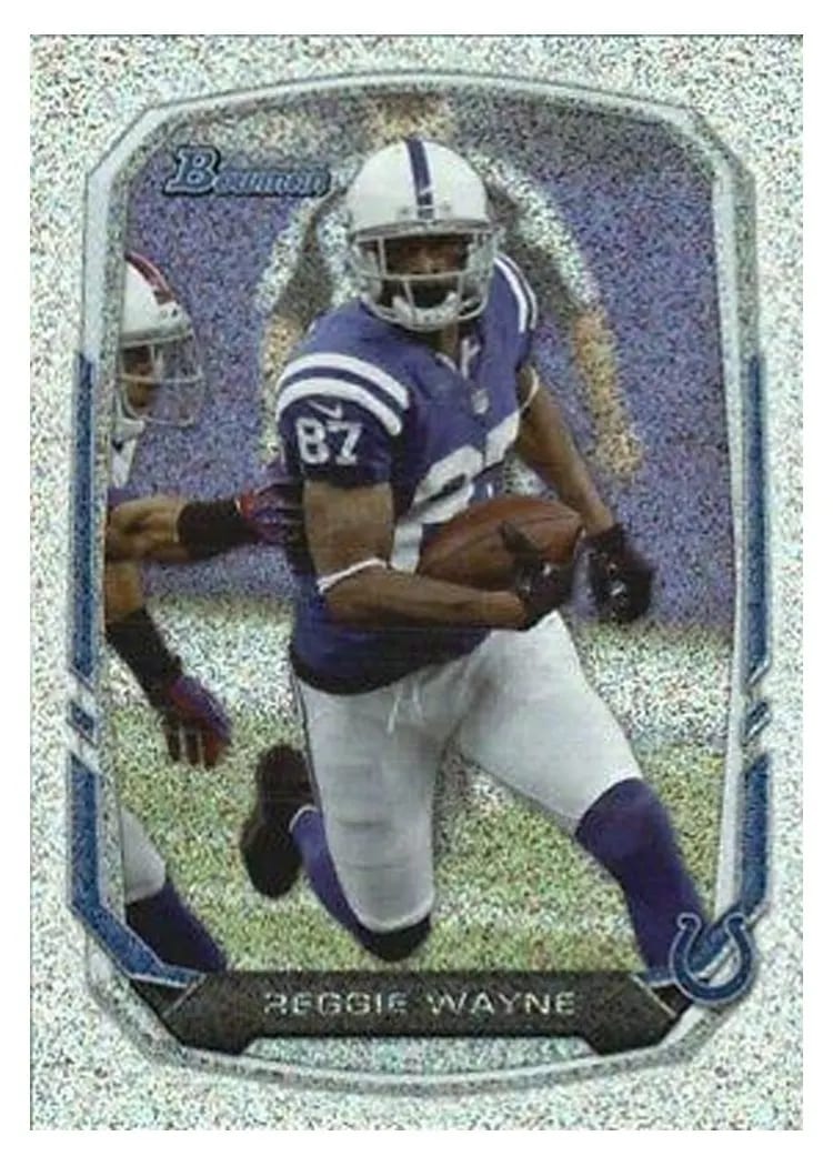 2013 Bowman Reggie Wayne #8 card
