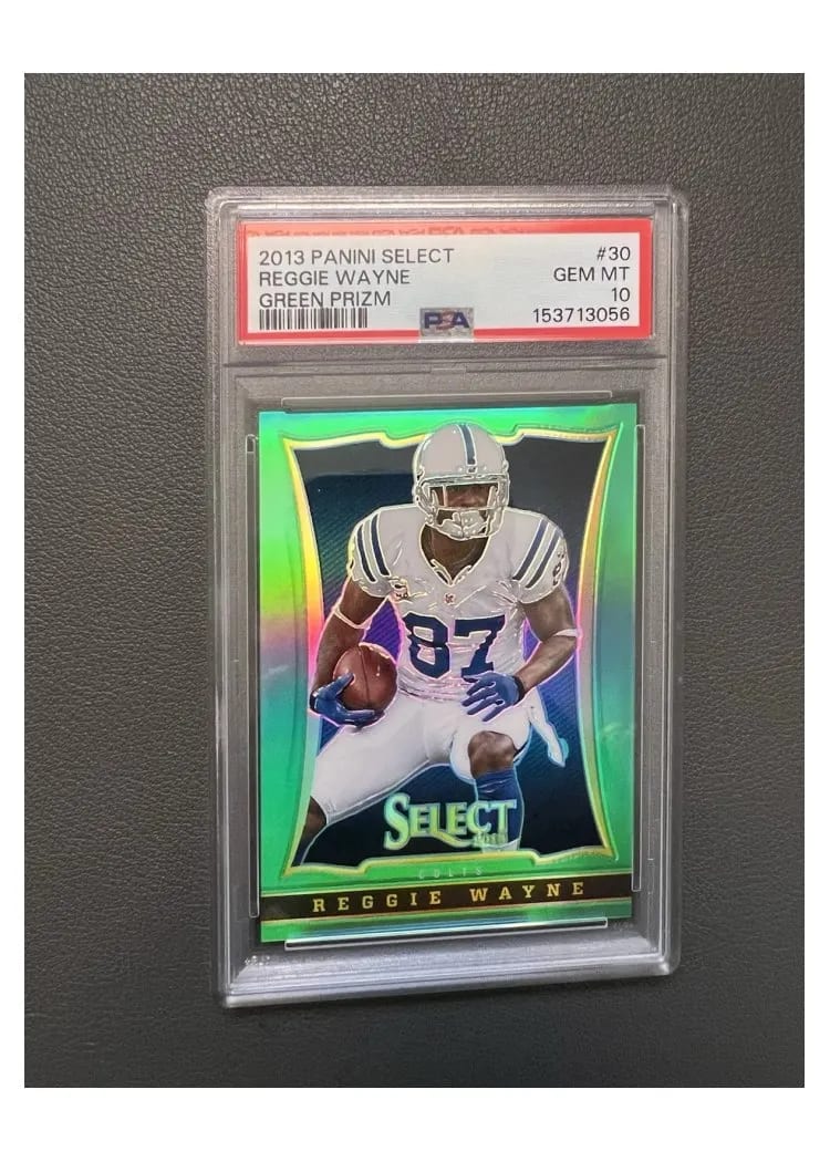 2013 Panini Select Reggie Wayne #30 card