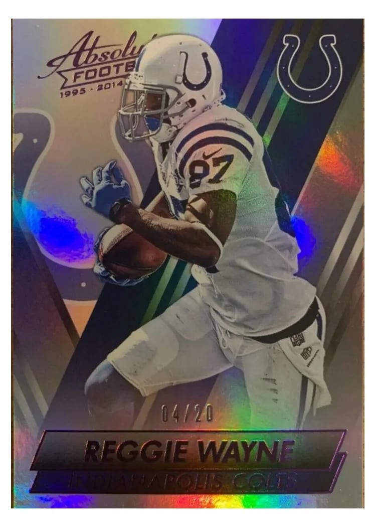 2014 Panini Absolute Reggie Wayne #12 card