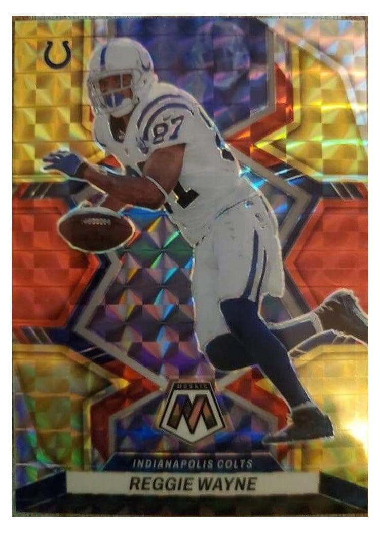2022 Panini Mosaic Base Set Reggie Wayne #241 card