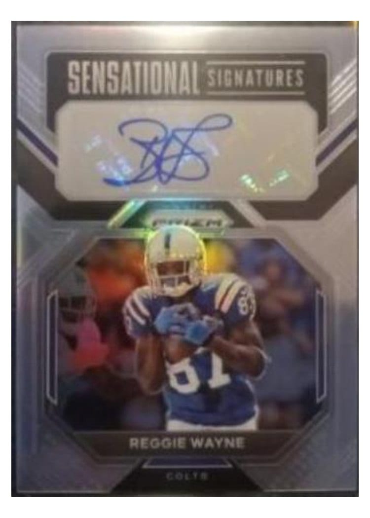 2022 Panini Prizm Base Set Reggie Wayne #130 card