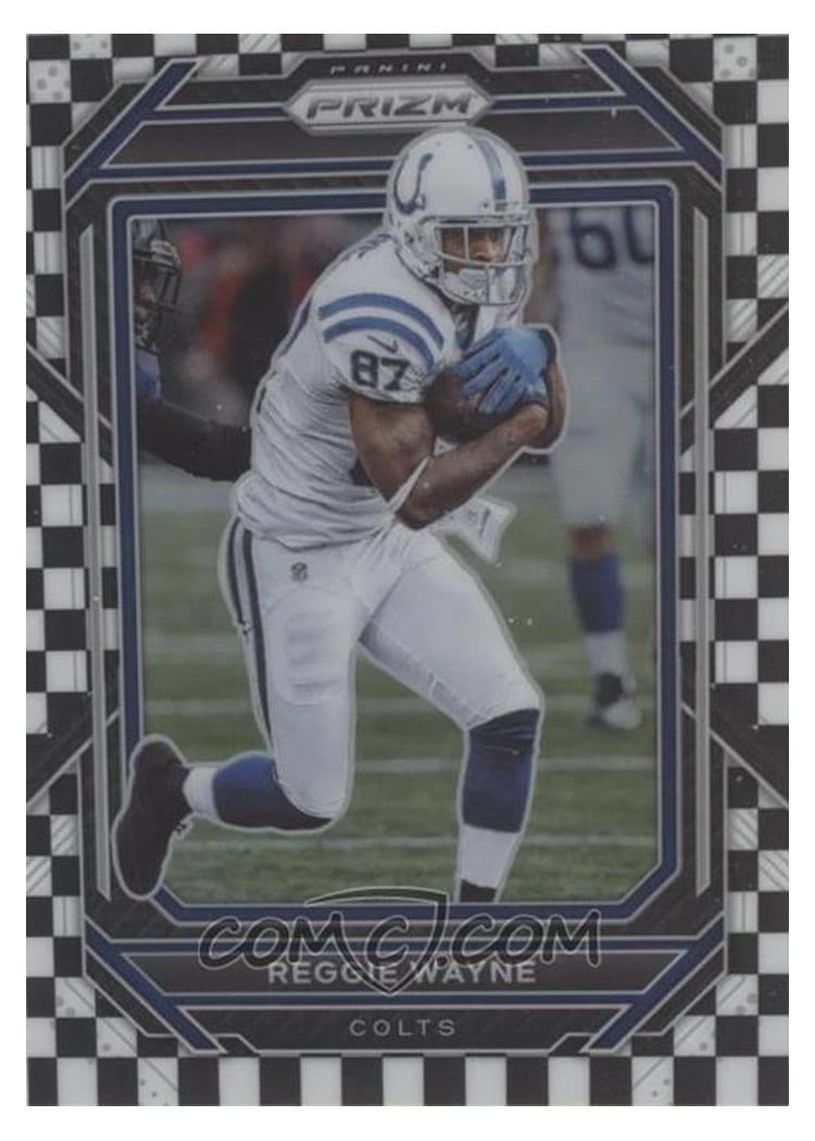 2022 Panini Prizm Base Set Reggie Wayne #130 card