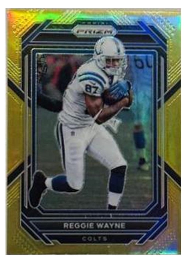2022 Panini Prizm Base Set Reggie Wayne #130 card