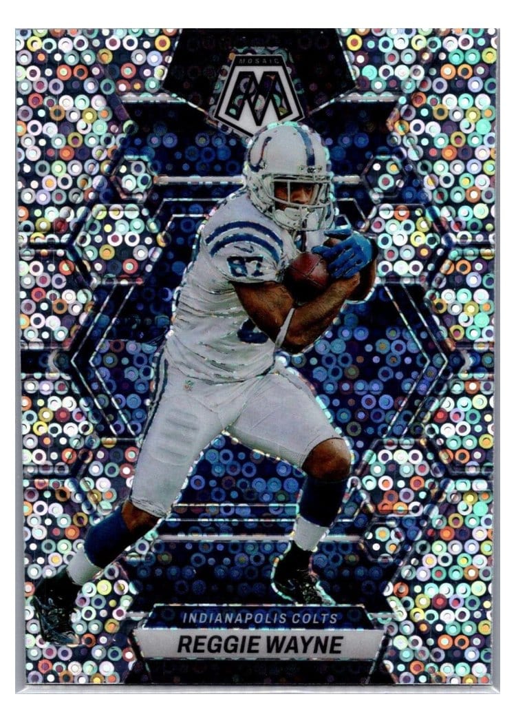 2023 Panini Mosaic Base Set Reggie Wayne #101 card