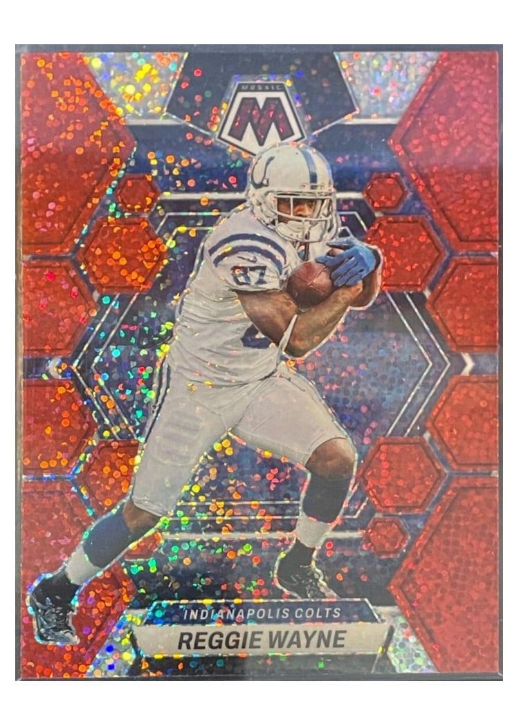 2023 Panini Mosaic Base Set Reggie Wayne #101 card