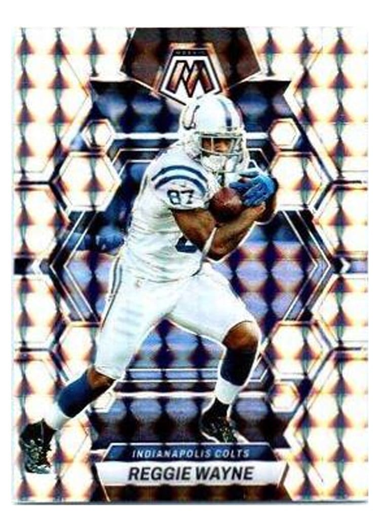 2023 Panini Mosaic Base Set Reggie Wayne Silver #101 card