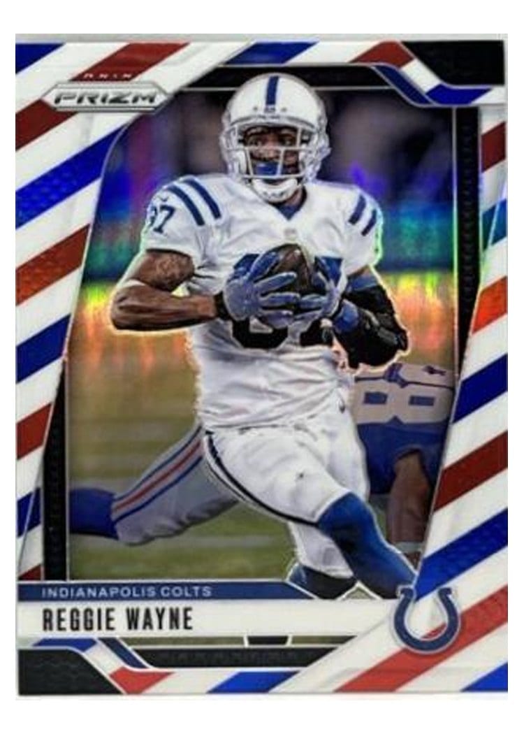 2024 Panini Prizm Base Set Reggie Wayne #128 card