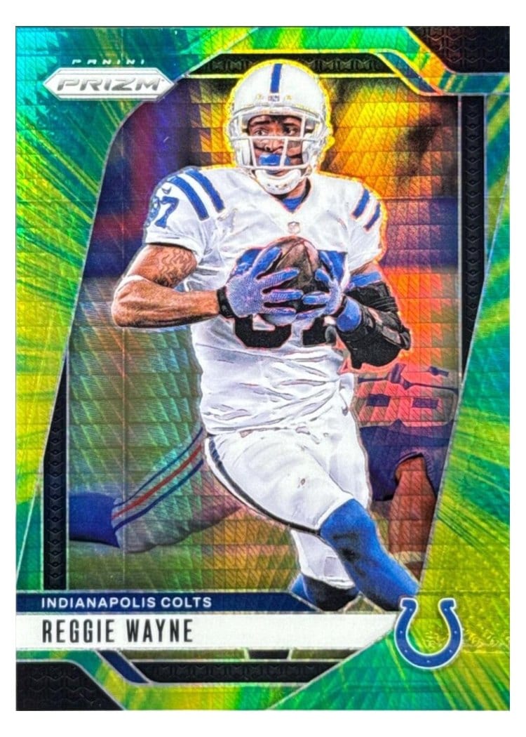 2024 Panini Prizm Base Set Reggie Wayne #128 card