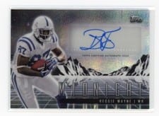 2024 Topps Midnight Horizon Signatures Reggie Wayne #HZS-RW card