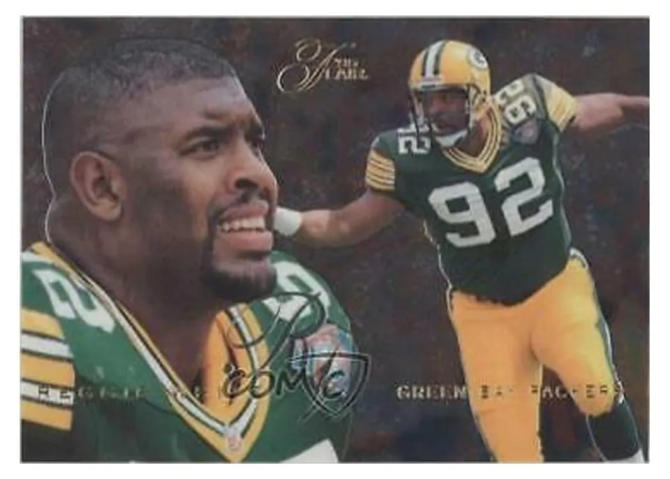1995 Flair Reggie White #78 card