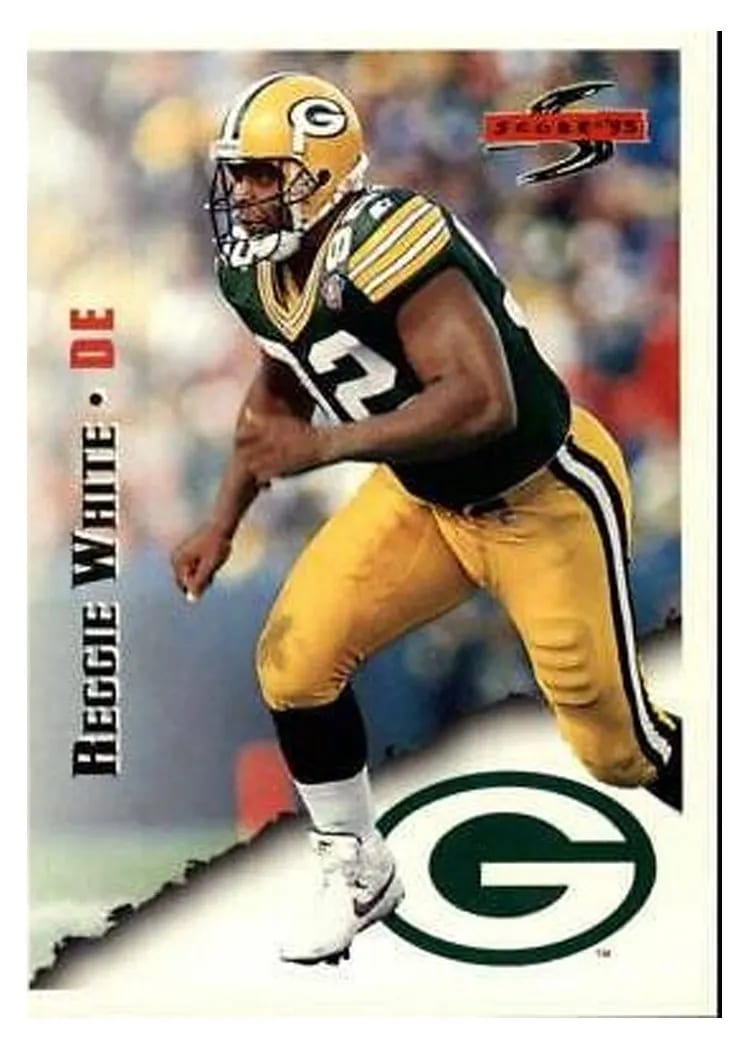 1995 Panini Score Reggie White #13 card