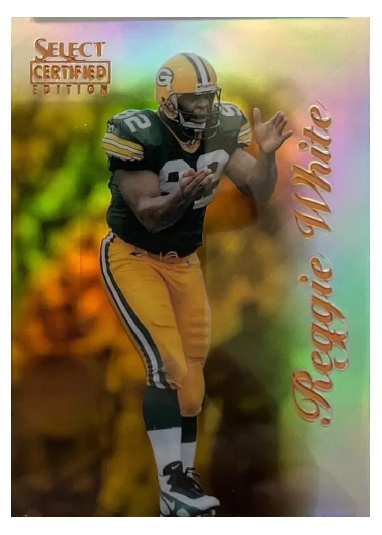 1996 Select Certified Reggie White #4 card