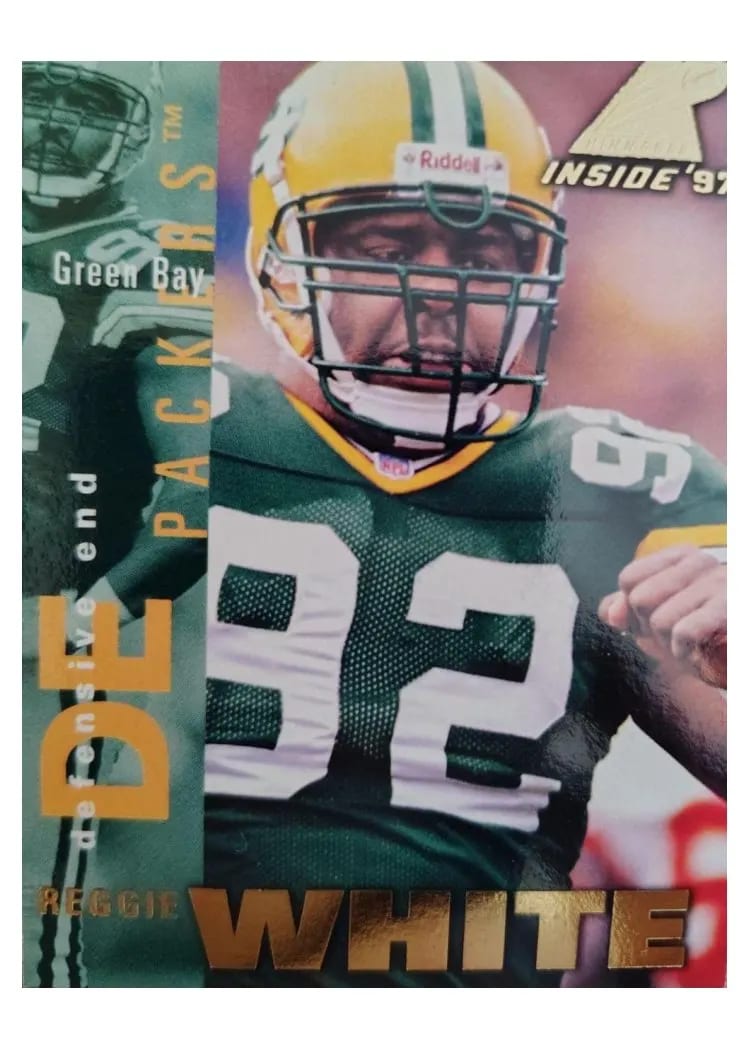 1997 Pinnacle Inside Reggie White #32 card