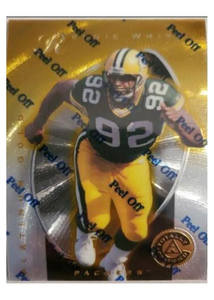 1997 Pinnacle Totally Certified Reggie White #80 card