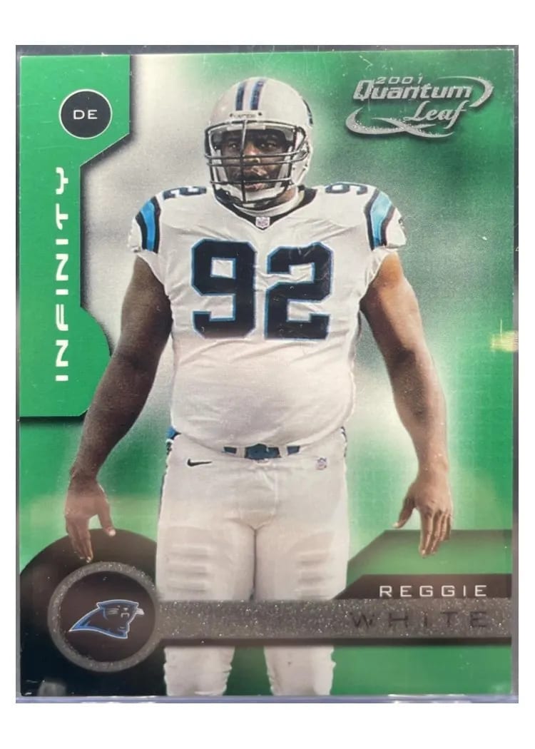 2001 Quantum Leaf Reggie White #29 card