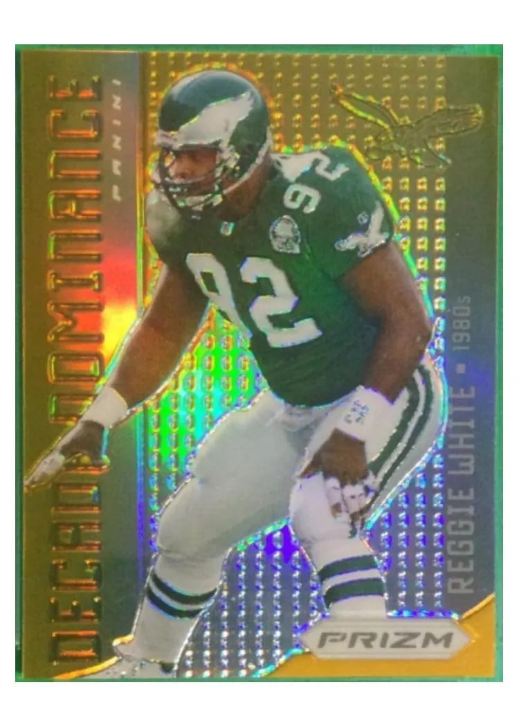2012 Panini Prizm Decade Dominance Reggie White #7 card