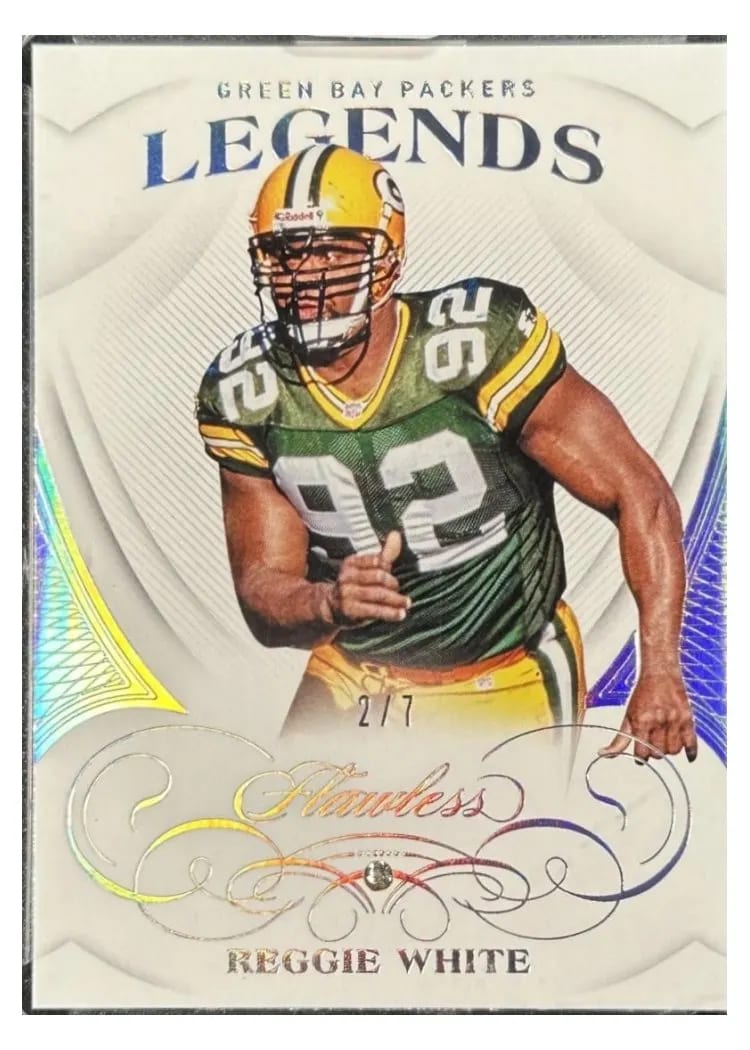 2019 Panini Flawless Base Ruby Reggie White #79 card