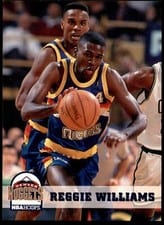 1993-94 Hoops Base Set Reggie Williams #59 card