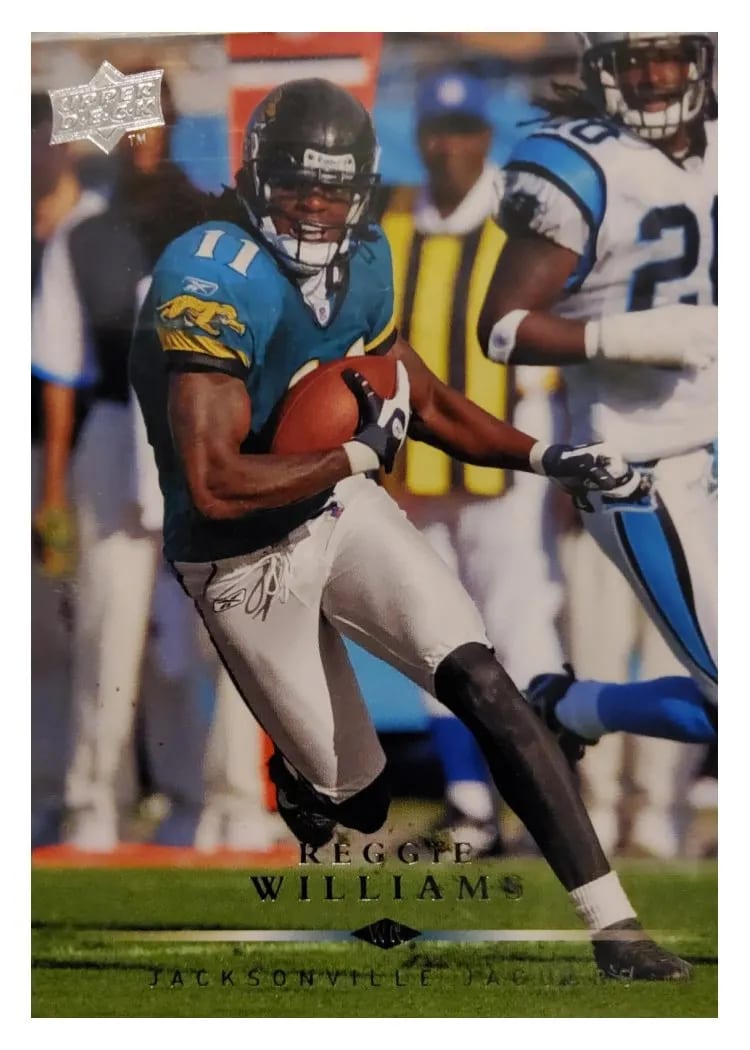 2008 Upper Deck Reggie Williams #87 card