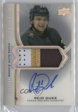 2020-21 Upper Deck Premier Acetate Rookie Autograph Patch Reid Duke #AR-RD card