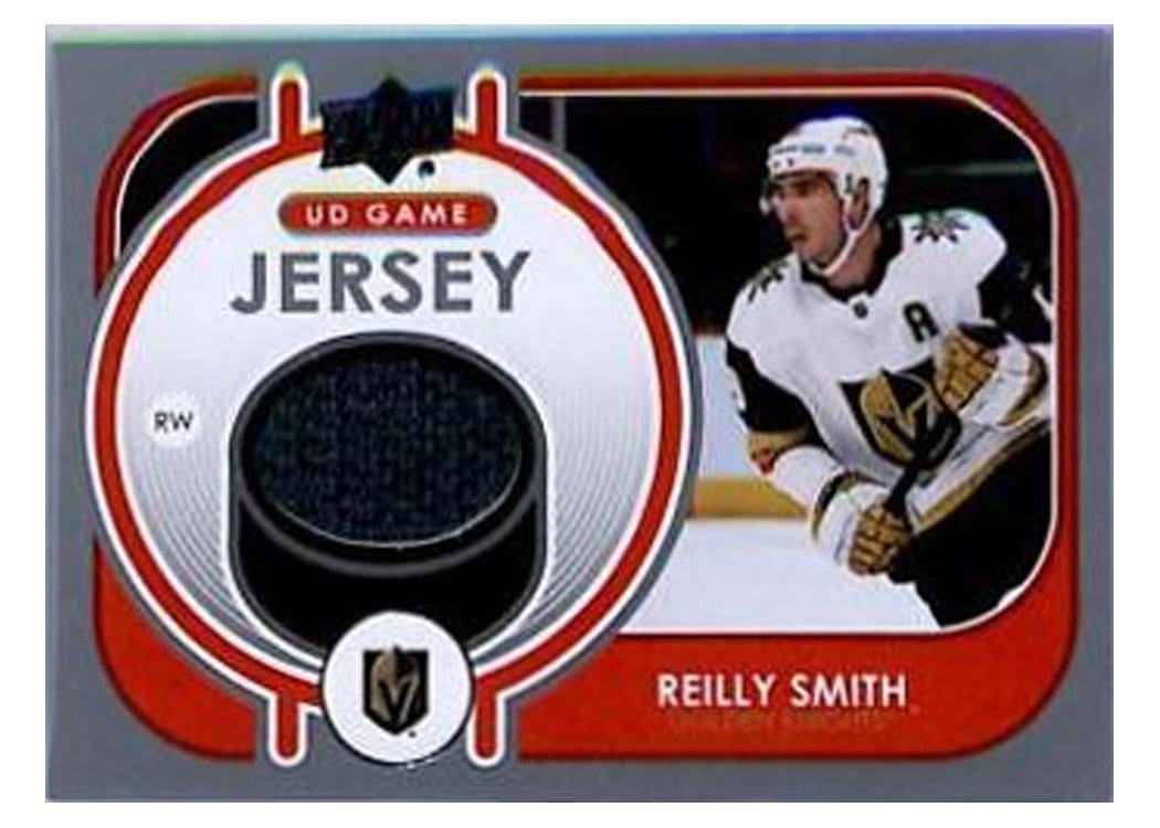 2021-22 Upper Deck UD Game Jersey Reilly Smith #GJ-RS card