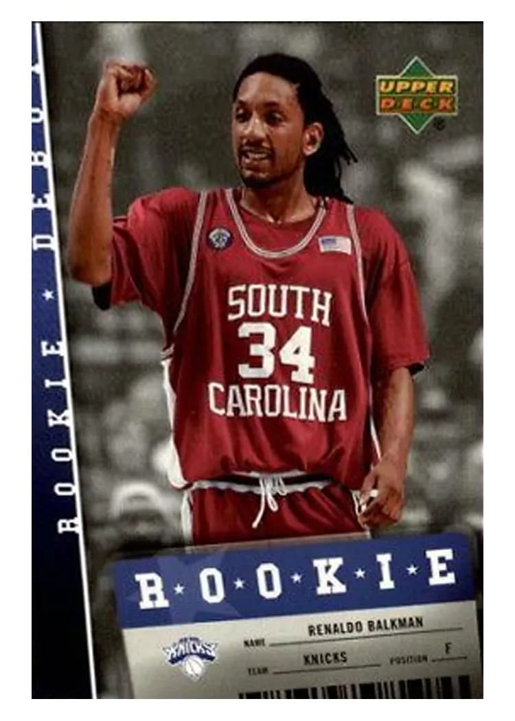 2006 Upper Deck Rookie Debut Renaldo Balkman #122 card