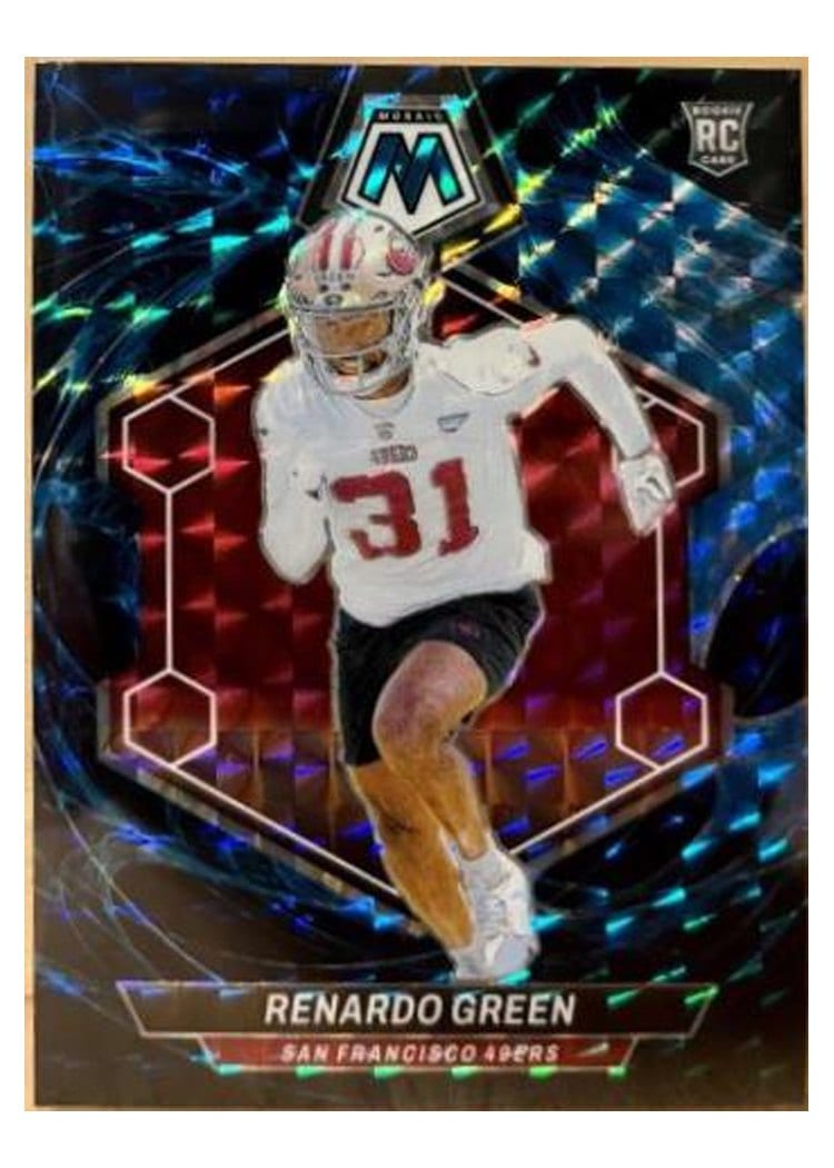 2024 Panini Mosaic Base Set Renardo Green #358 card
