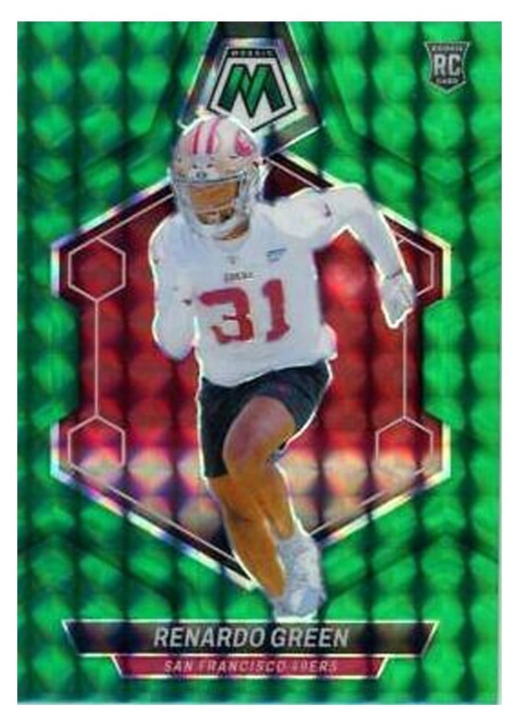 2024 Panini Mosaic Base Set Renardo Green #358 card