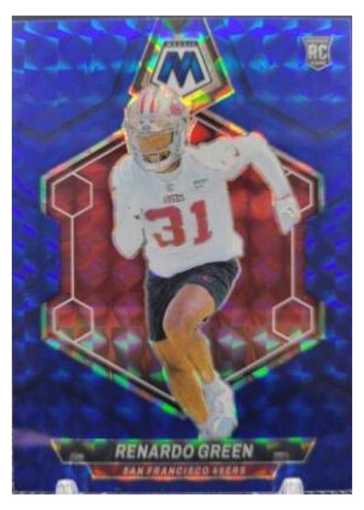 2024 Panini Mosaic Base Set Renardo Green Blue #358 card