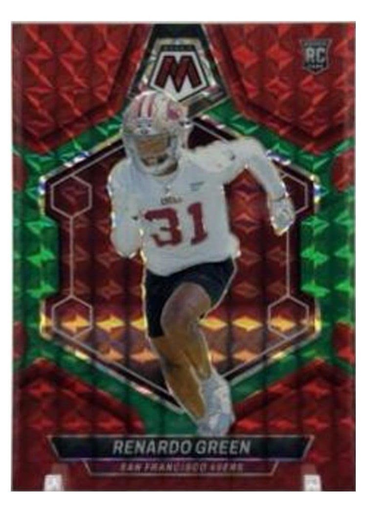 2024 Panini Mosaic Base Set Renardo Green #358 card