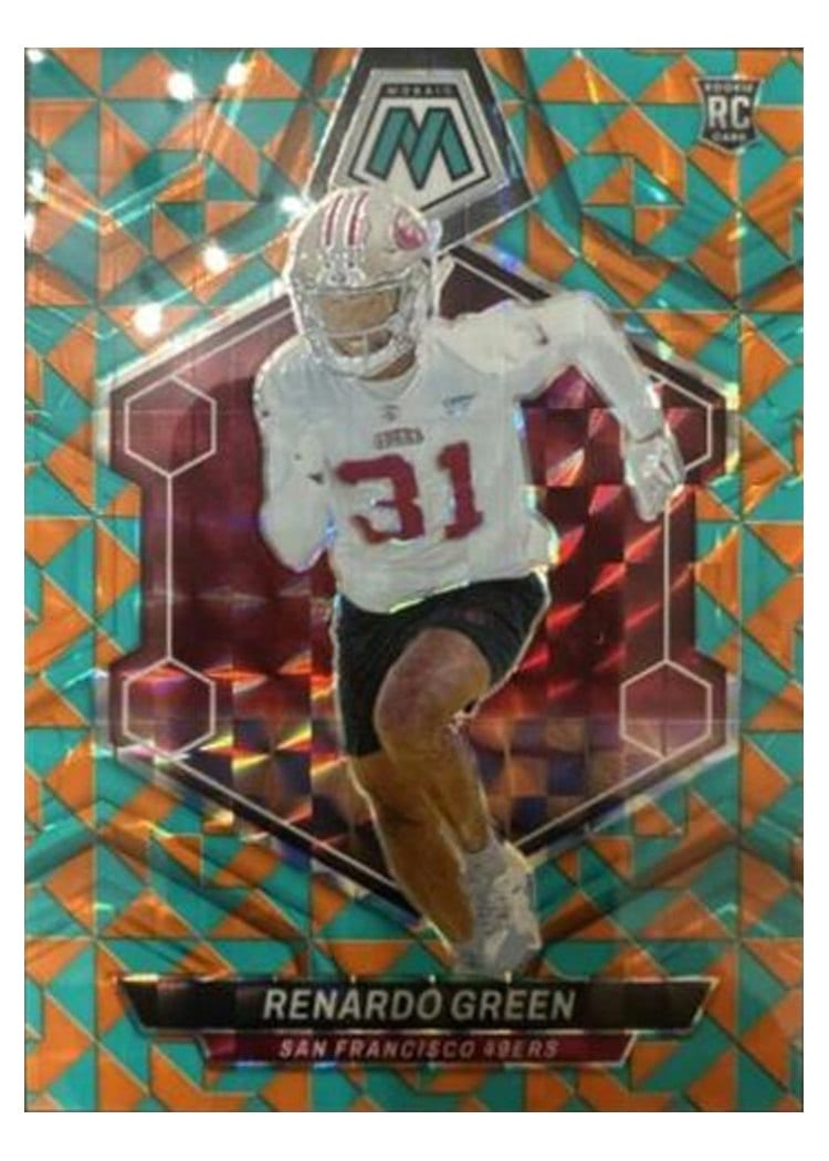 2024 Panini Mosaic Base Set Renardo Green Tessellation #358 card