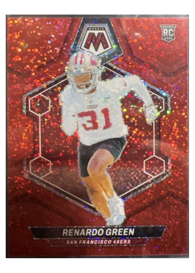 2024 Panini Mosaic Base Set Renardo Green #358 card