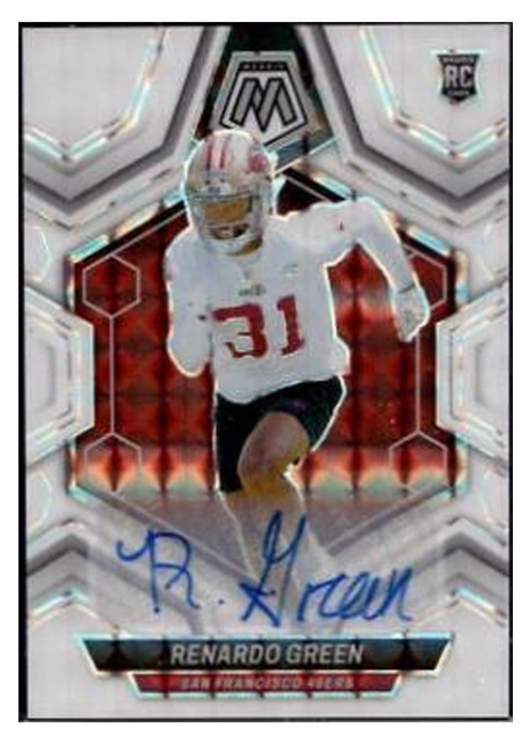 2024 Panini Mosaic Base Set Renardo Green #358 card