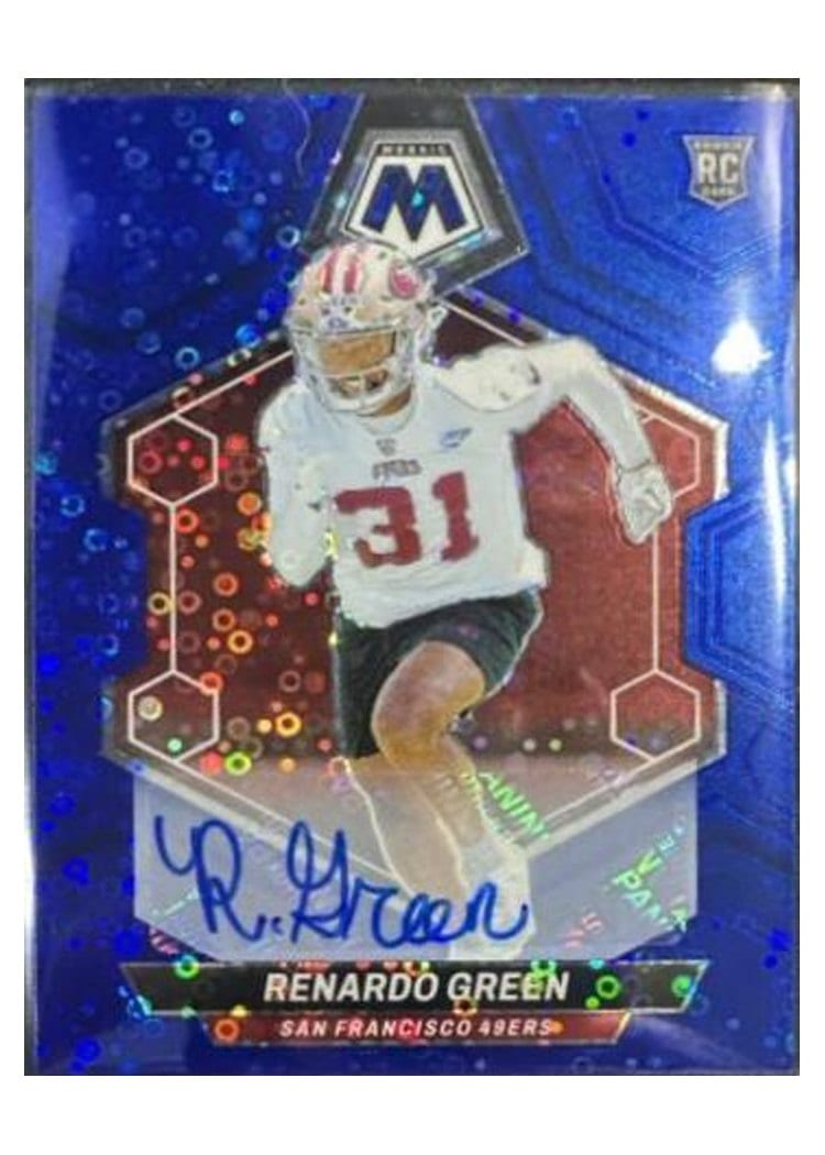 2024 Panini Mosaic Base Set Renardo Green #358 card